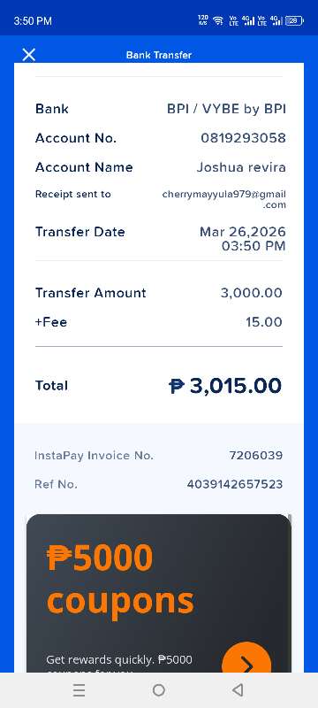 Transaction Receipt